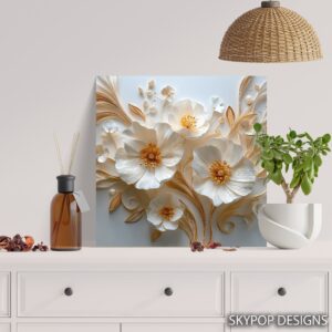 Floral Embrace Art