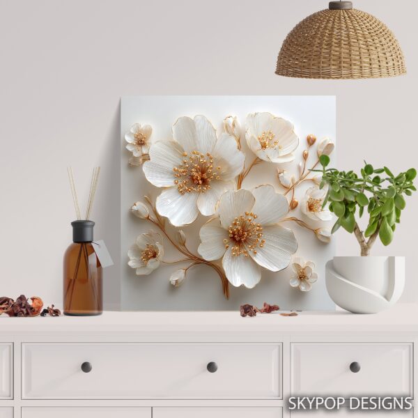 Floral Burst Art