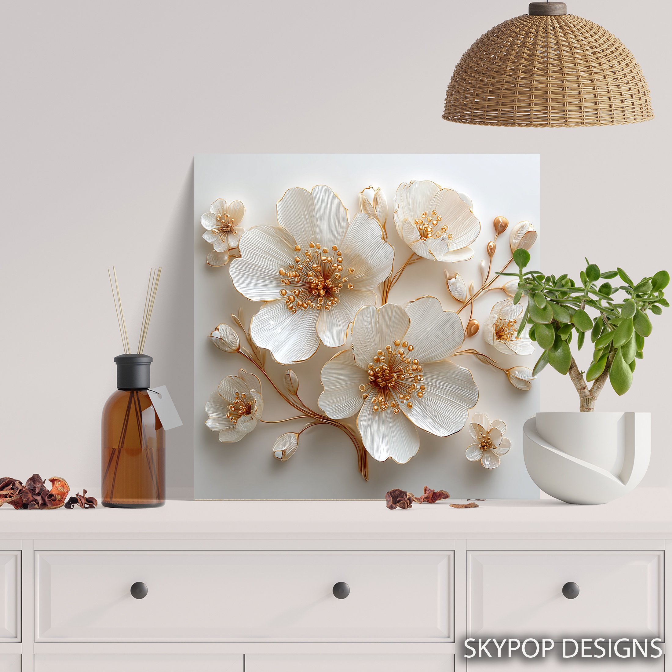 5.jpg Floral Burst Art