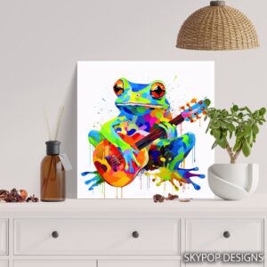 Frog Jam Session Art