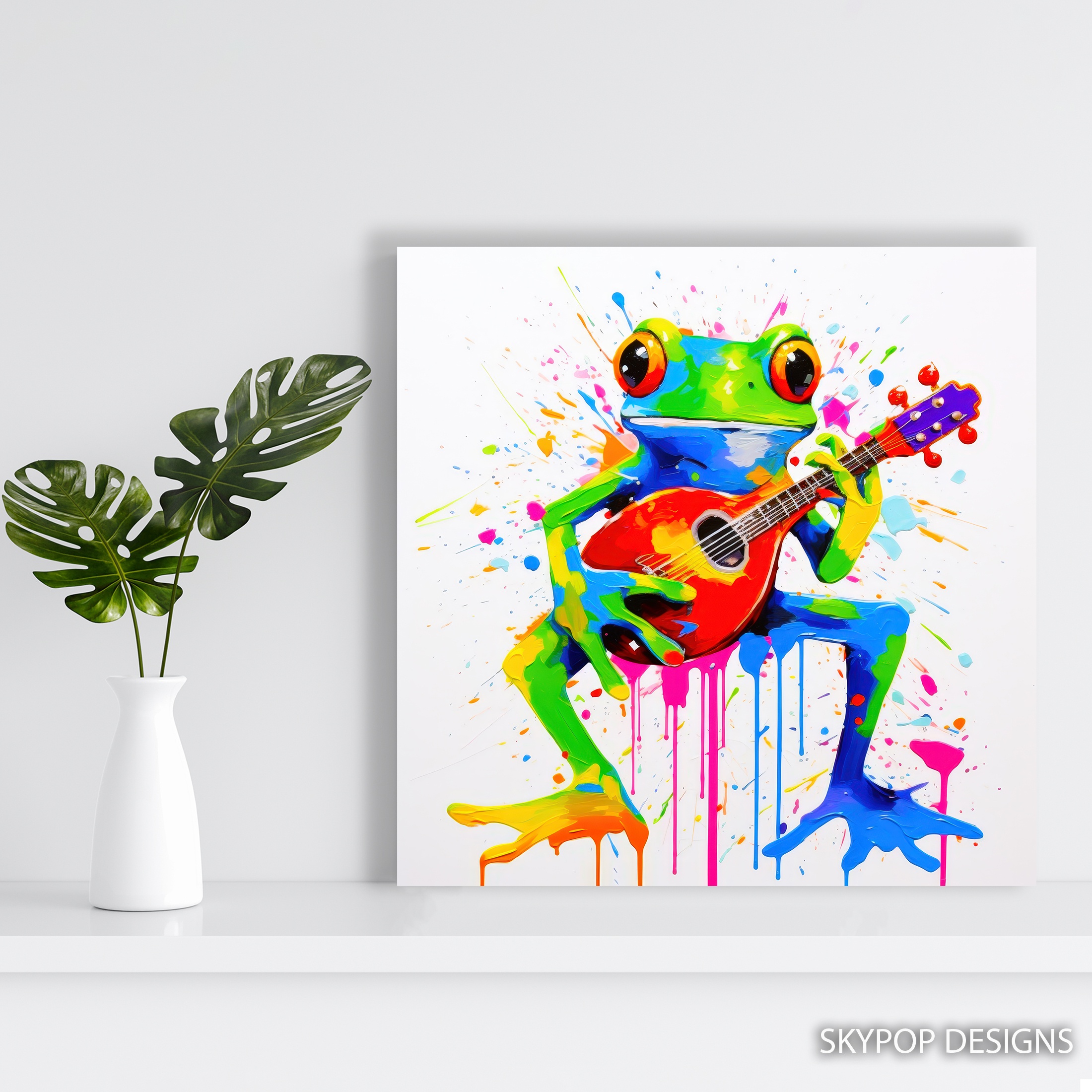 5.jpg Frog Jam Session Art