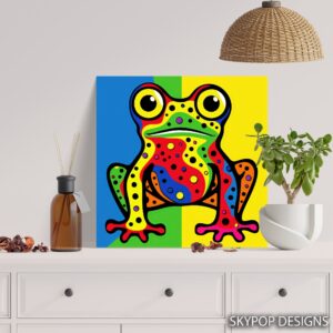 Frog Splash Art