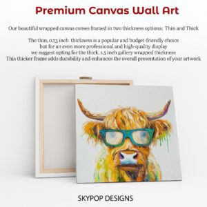 Highland Cow Art