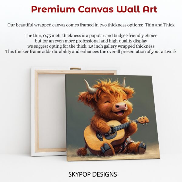 Highland Cow Art