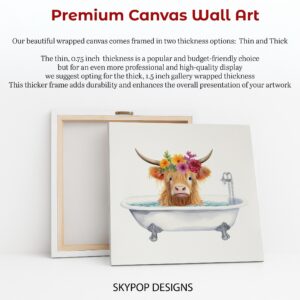 Highland Cow Art