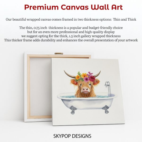 Highland Cow Art