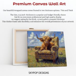 Highland Cow Art