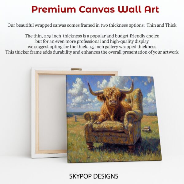 Highland Cow Art
