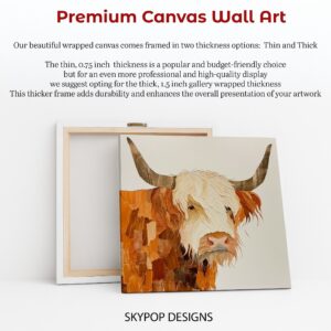 Highland Cow Art
