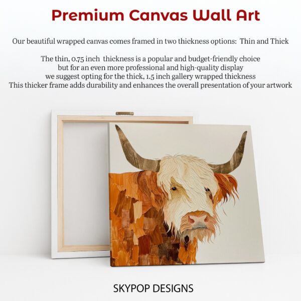 Highland Cow Art