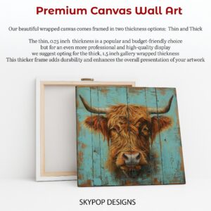 Highland Cow Art
