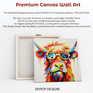 Highland Cow Art