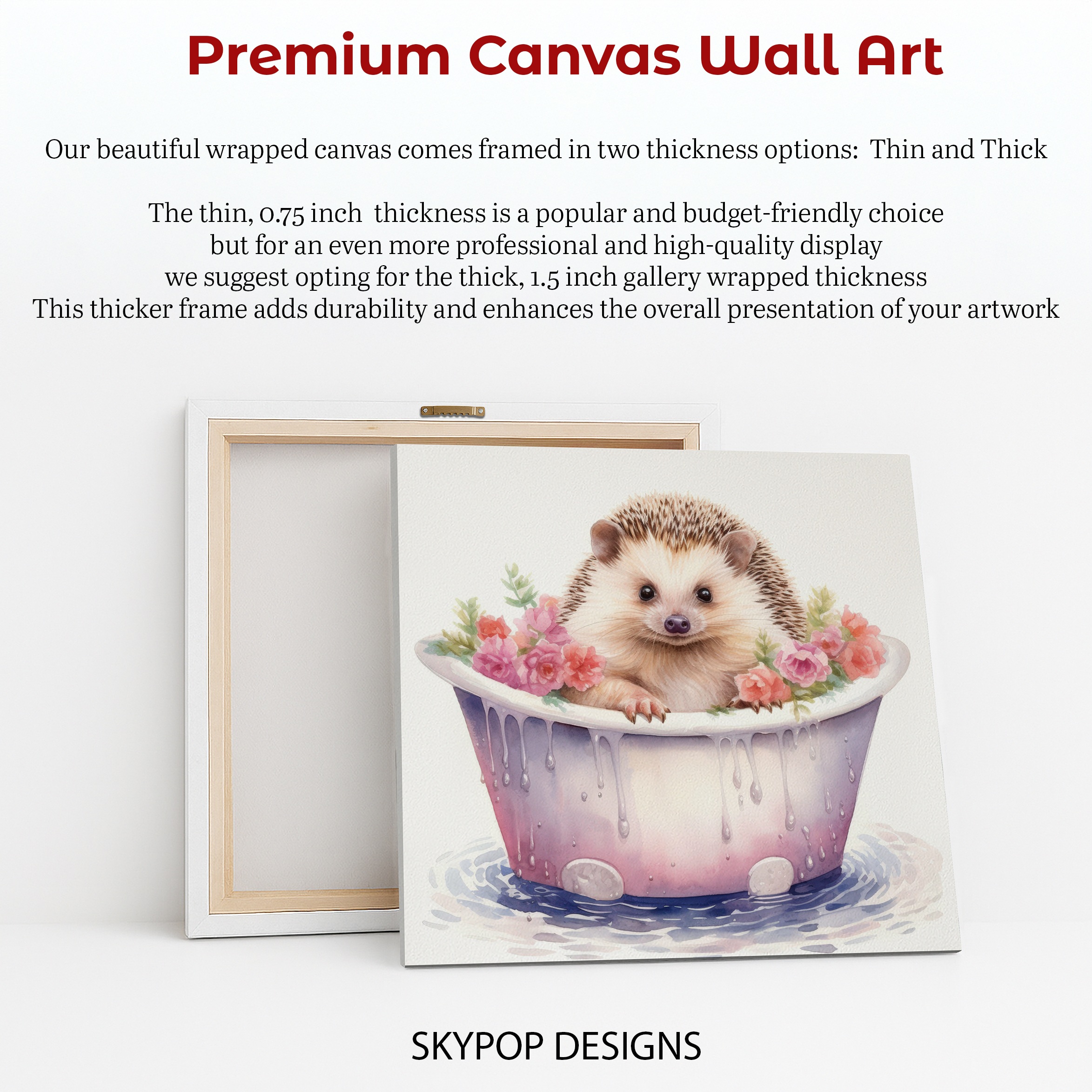 6.jpg Hedgehog Bathtub Art