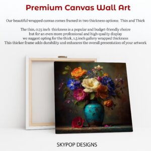 Vibrant Floral Art