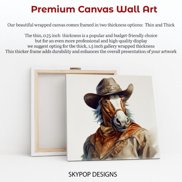 Cowboy Horse Art