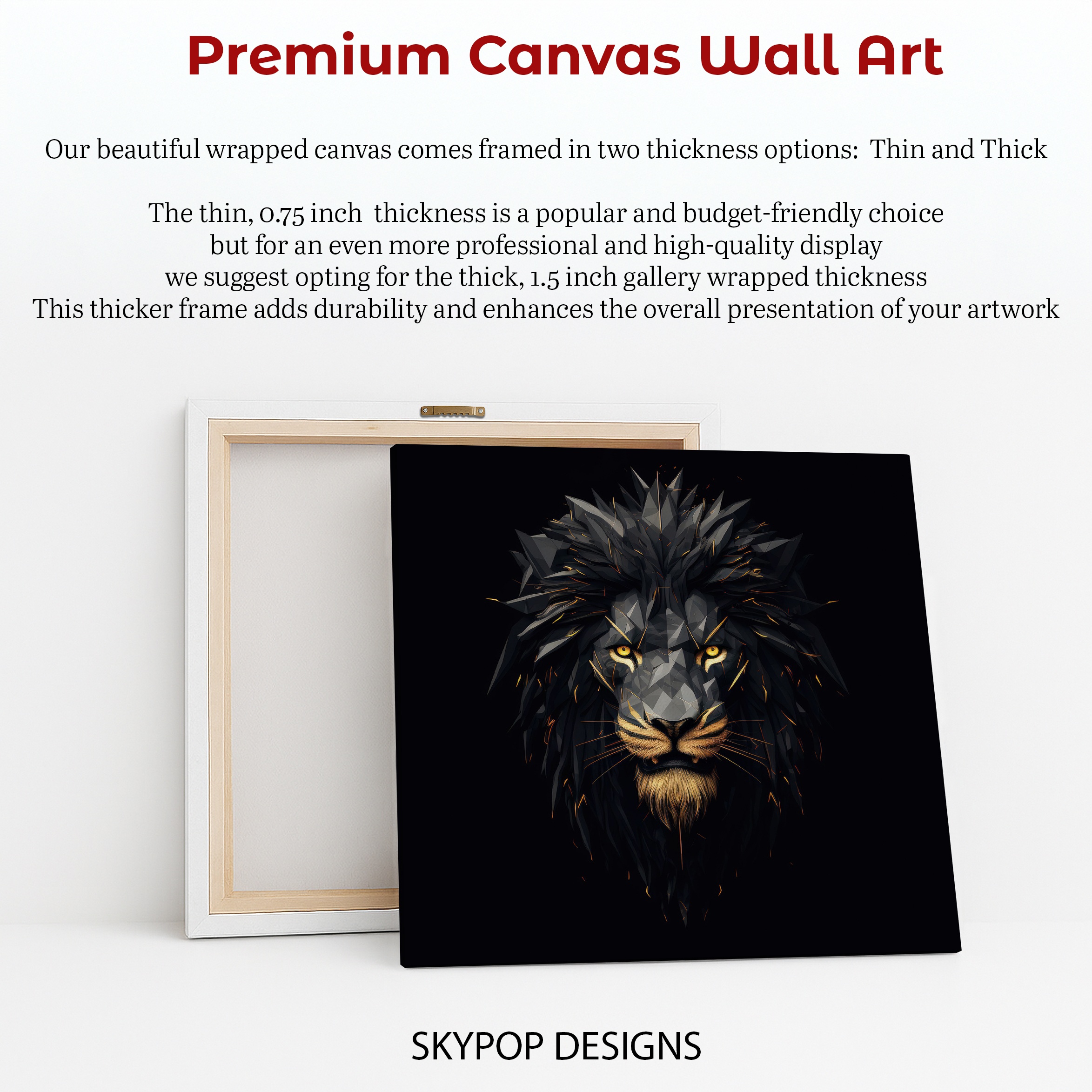 6.jpg Lion Head Art