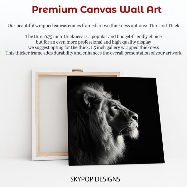 Lion Portrait Art