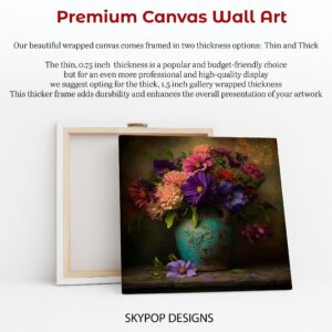 Dahlia Floral Art