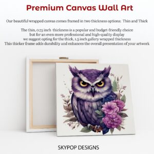 Owl Floral Art