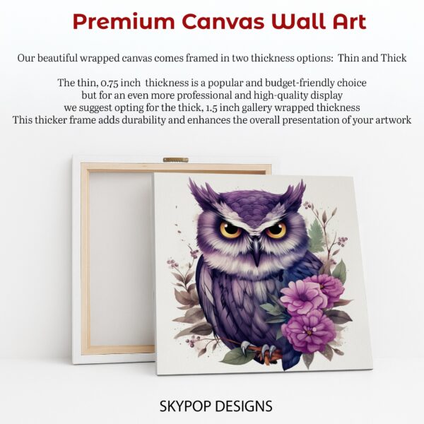 Owl Floral Art