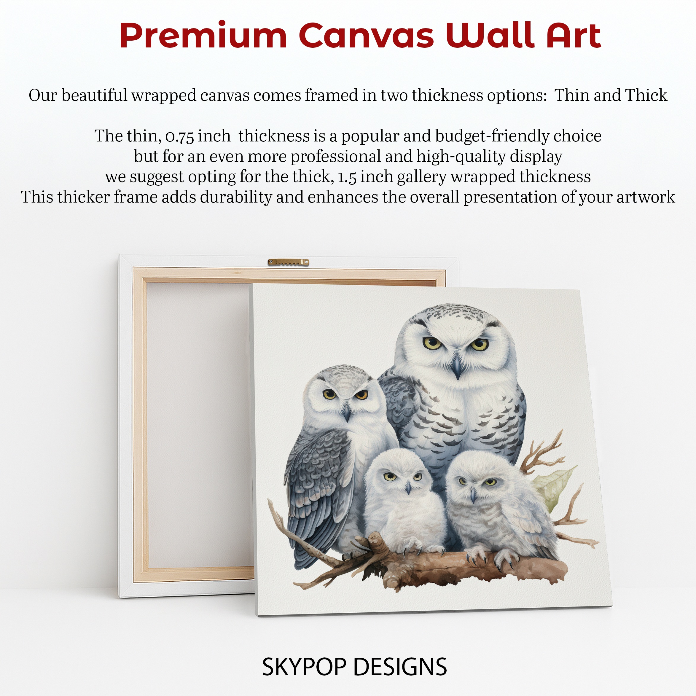 6.jpg Owl Family Art