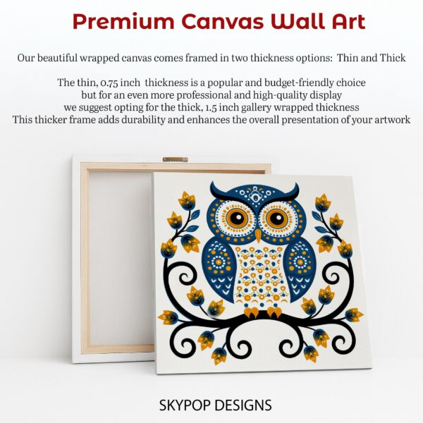 Owl Blossom Art