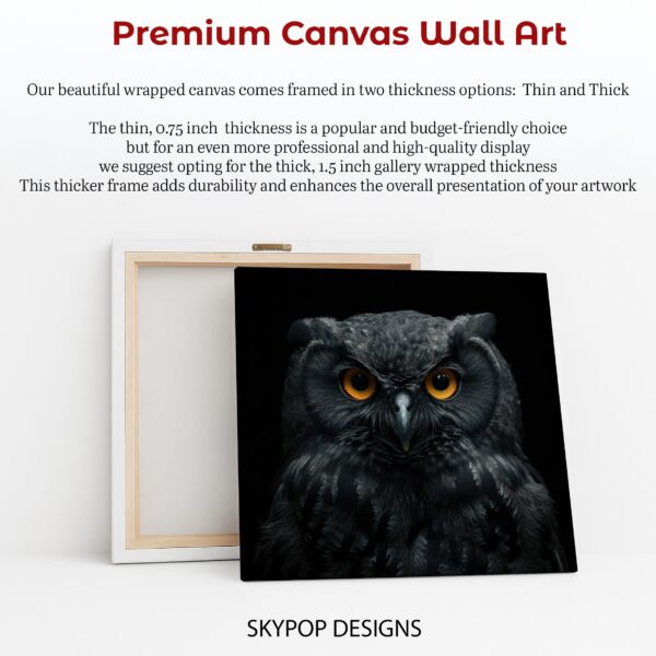 Owl Portrait Art