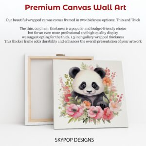Panda Blooming Art