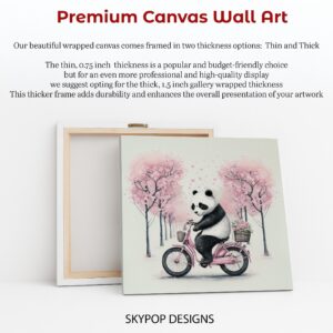 Panda Bicycle Art