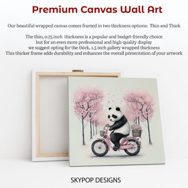 Panda Bicycle Art