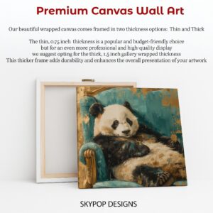 Panda Lounge Art