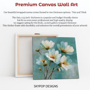 White Flowers Art