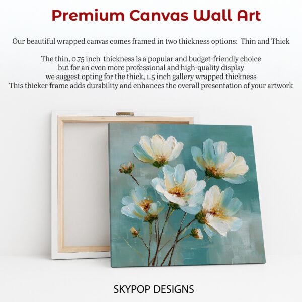 White Flowers Art
