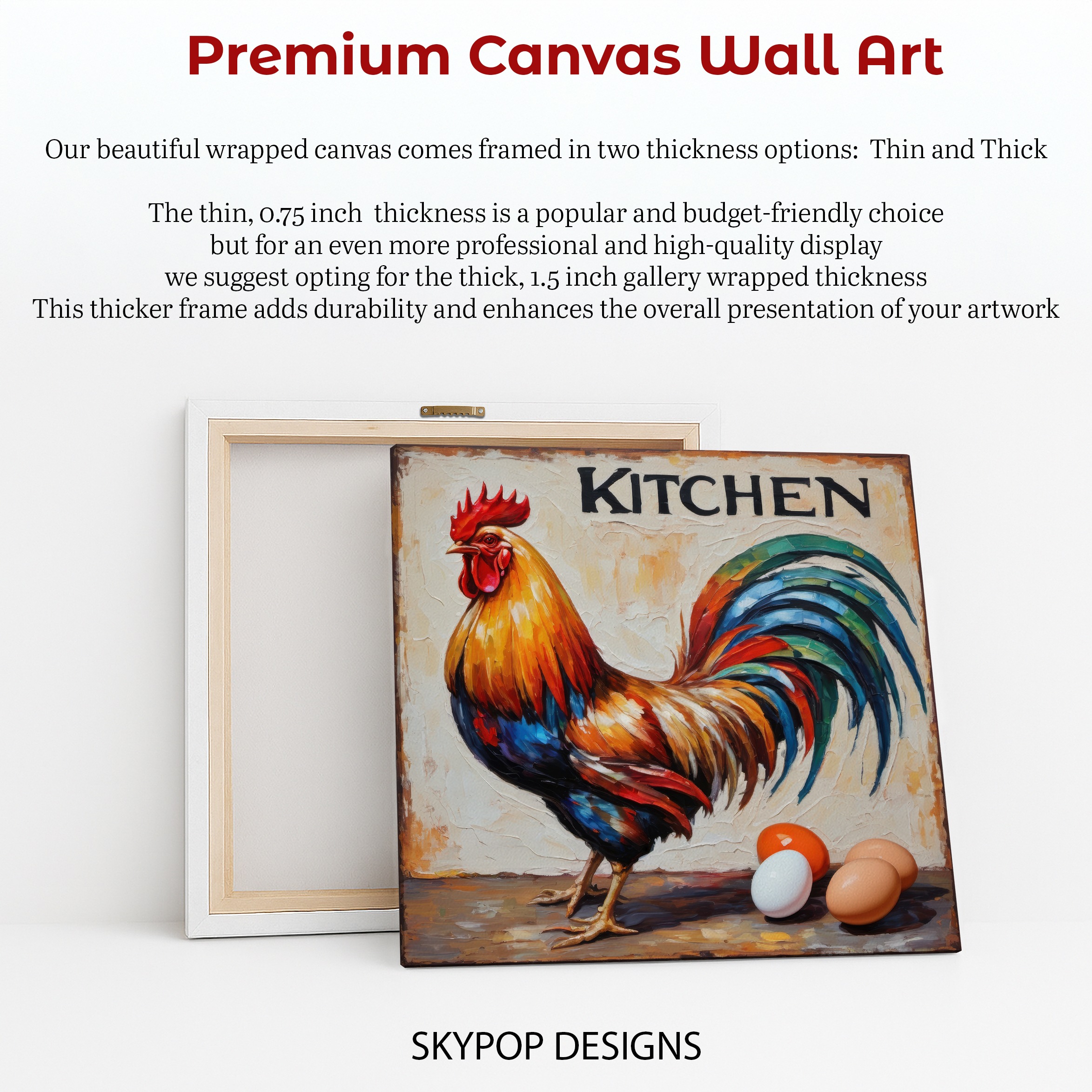 6.jpg Rooster and Eggs Art