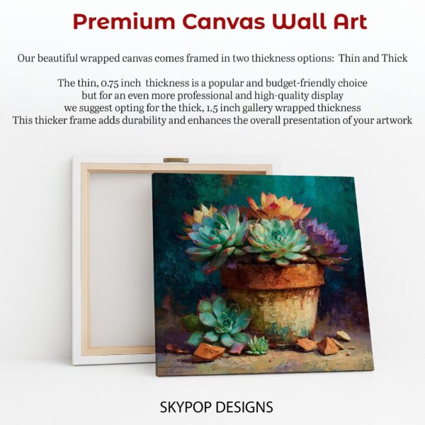 Succulent Pot Art