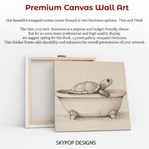 Turtle Bath Art