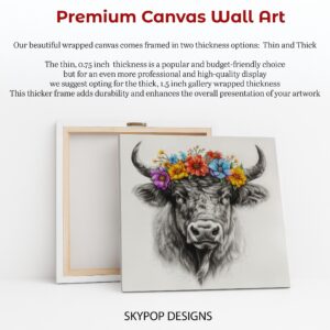 Highland Cow Art