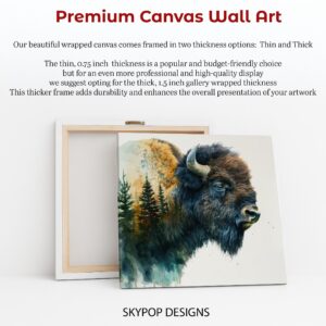Bison Wilderness Art