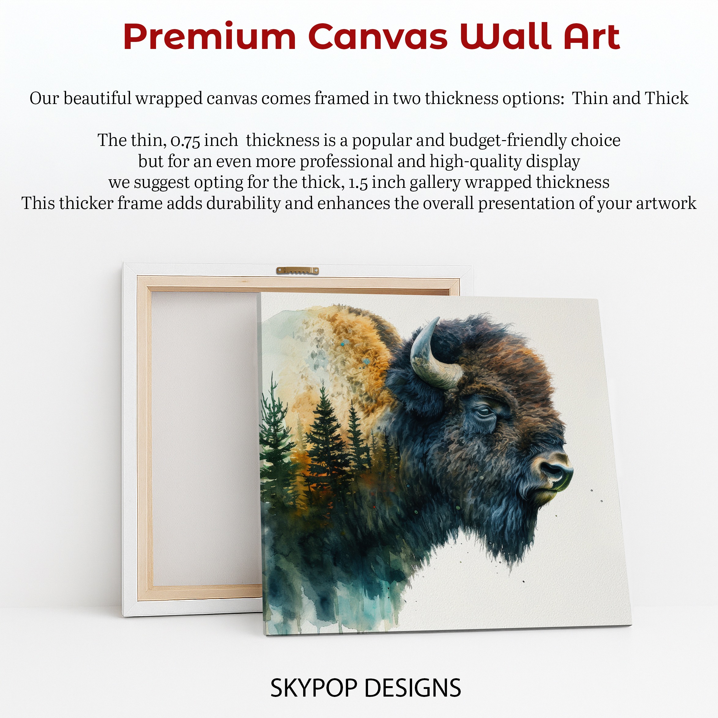 6.jpg Bison Wilderness Art