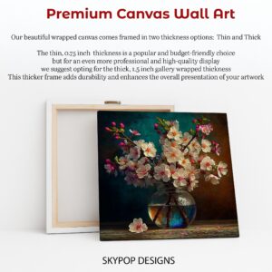 Cherry Blossom Vase Art