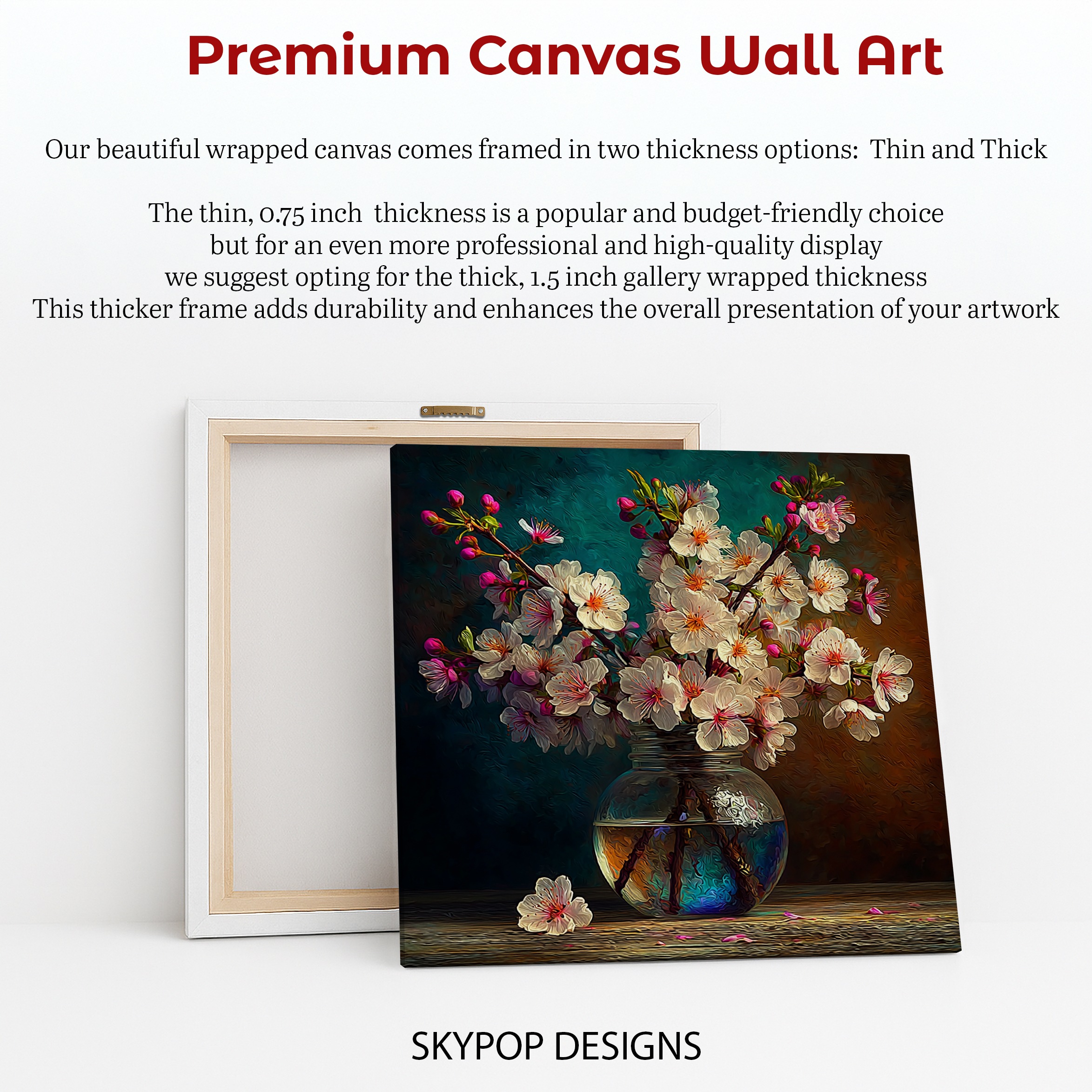 6.jpg Cherry Blossom Vase Art
