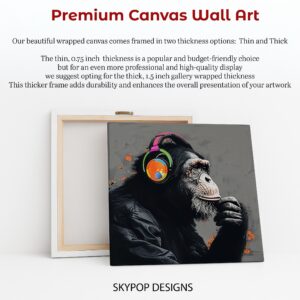Chimpanzee DJ Art