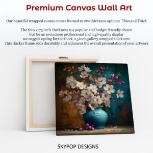 Cherry Blossom Vase Art