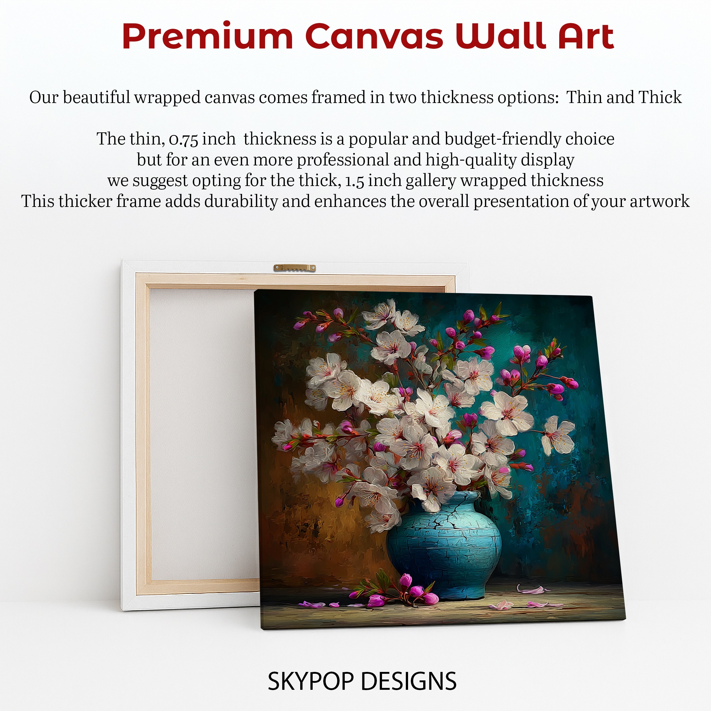 6.jpg Cherry Blossom Vase Art
