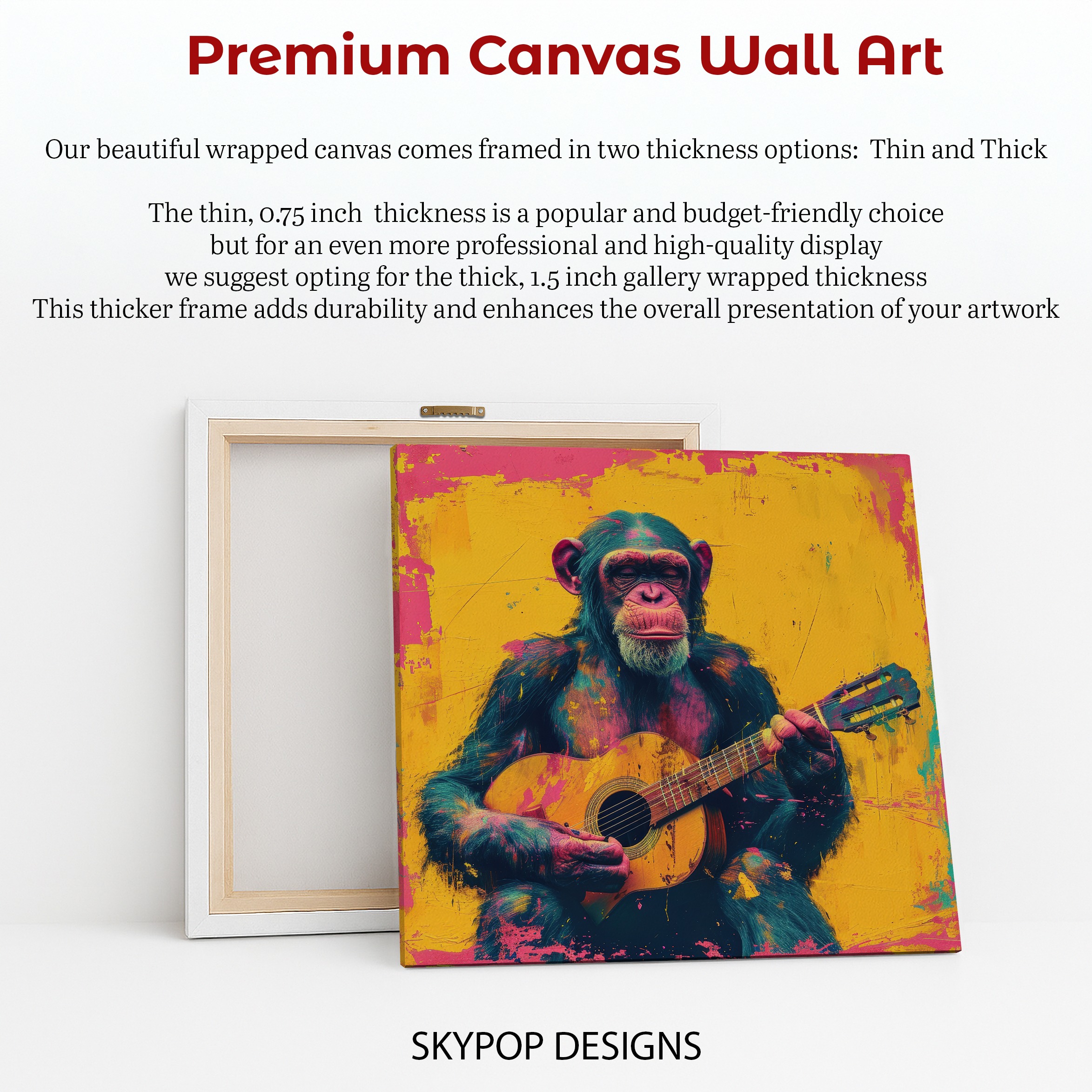 6.jpg Chimpanzee Jam Session Art