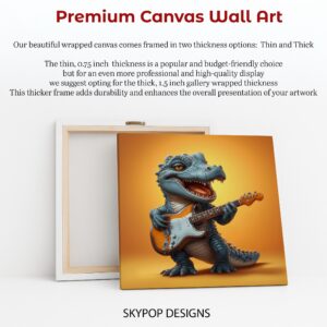 Crocodile Rock Star Art