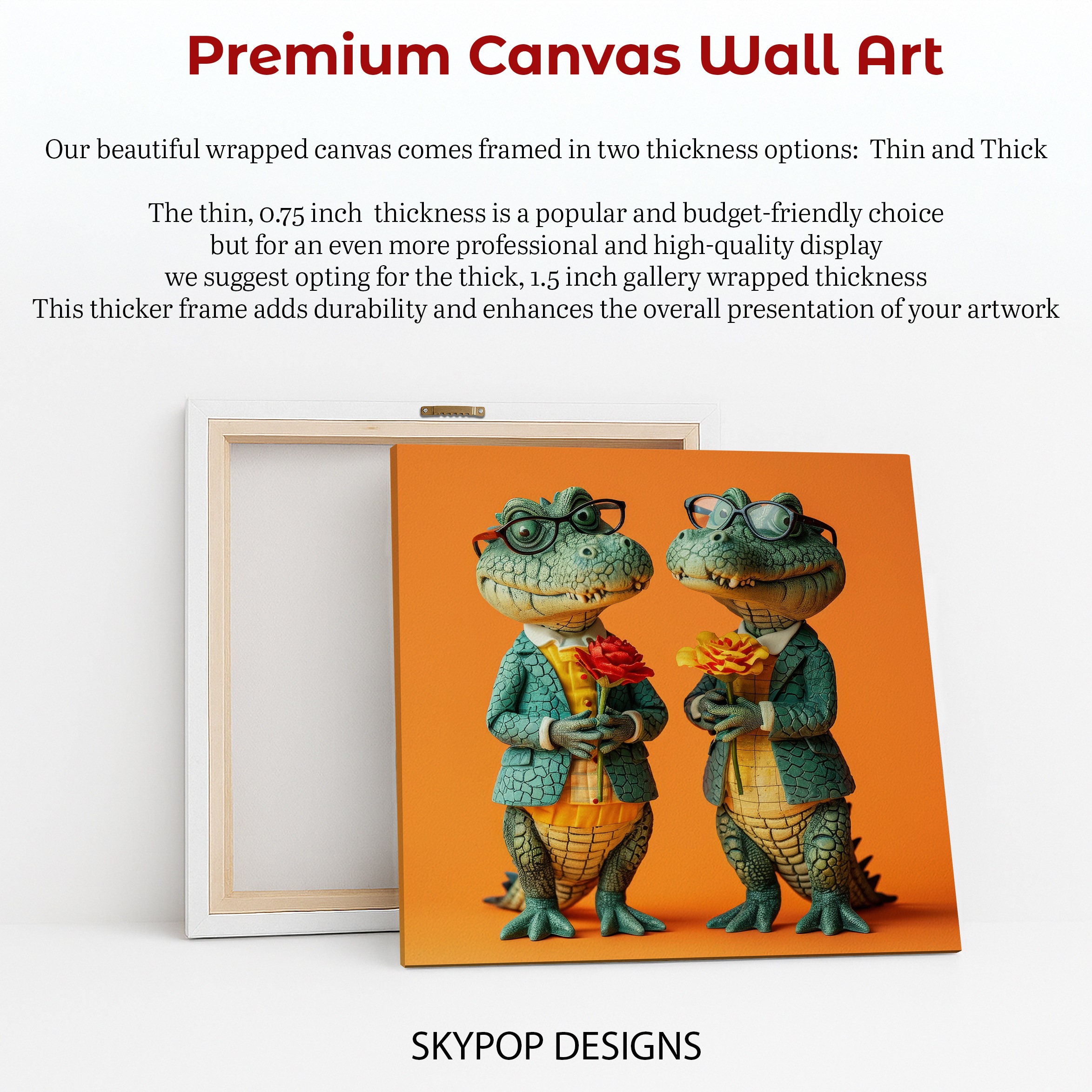6.jpg Crocodile with Roses Art