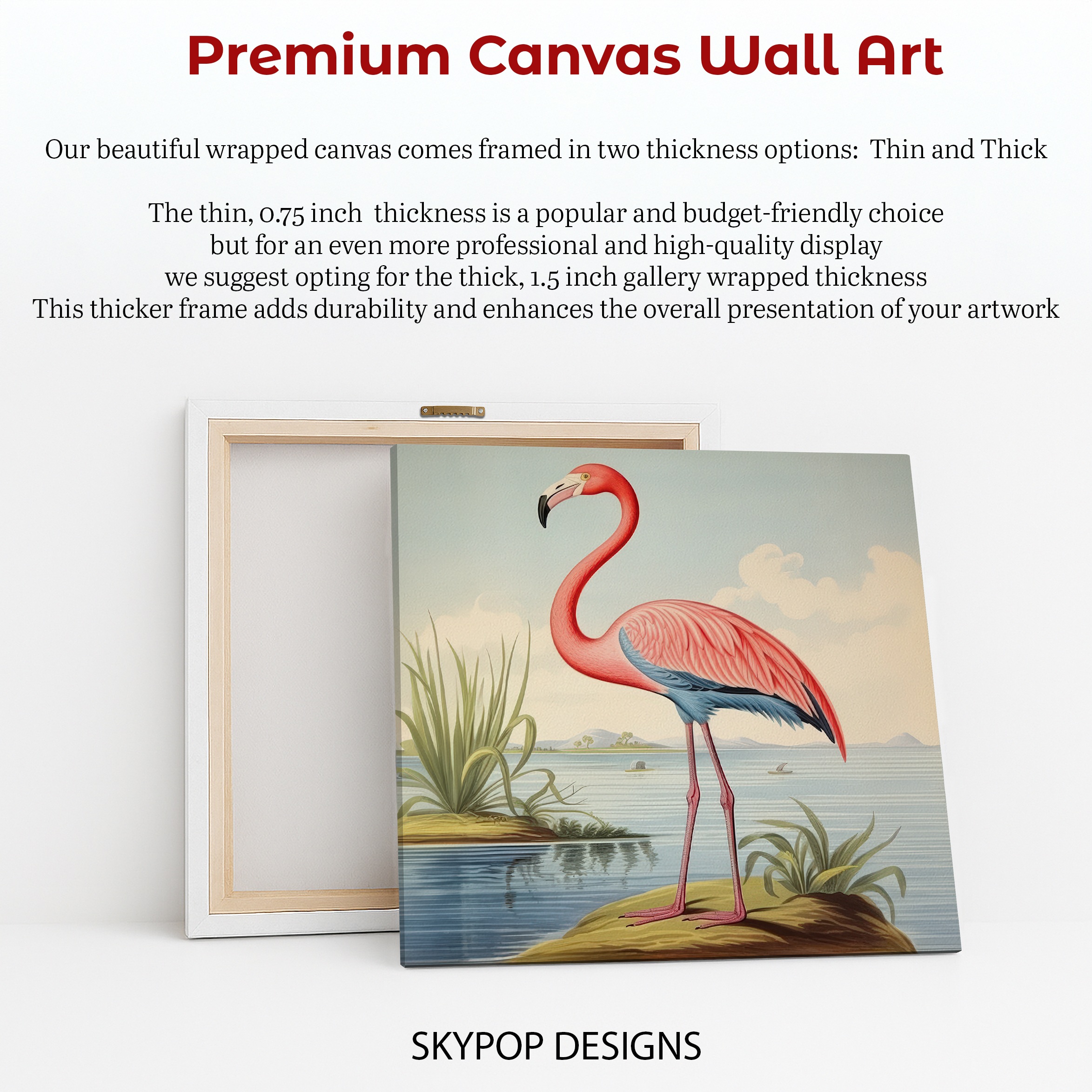 6.jpg Flamingo Wildlife Art