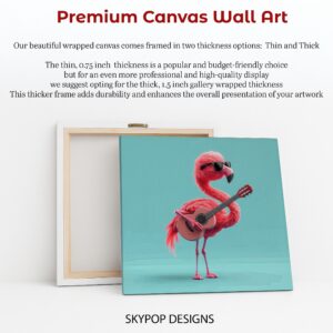 Flamingo Jam Session Art