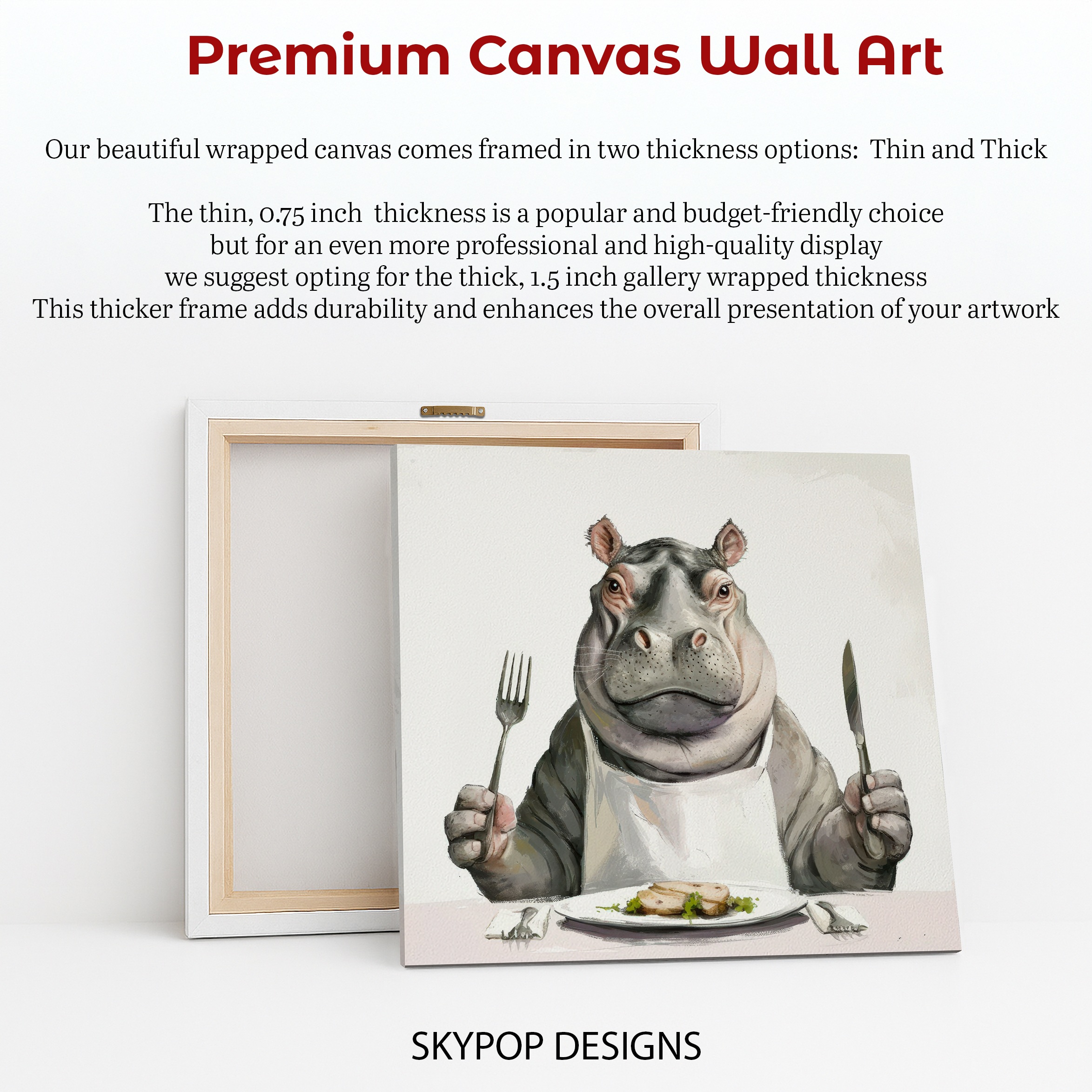 6.jpg Hippopotamus Art
